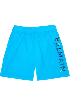 Balmain Logo swim trunks