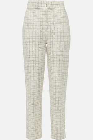 Elie saab Embellished tweed pants