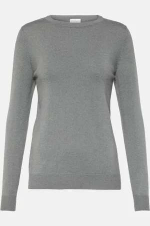 Brunello Cucinelli Embellished cashmere sweater