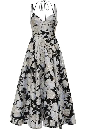 Erdem Rea jacquard fil coupÃ© midi dress