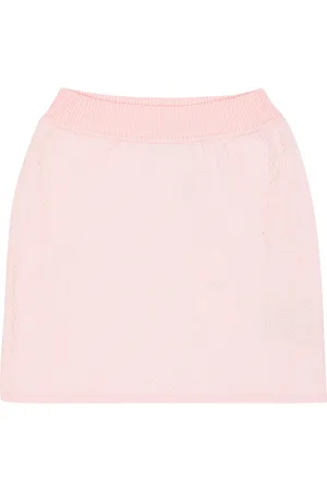 Fendi Pointelle cotton skirt