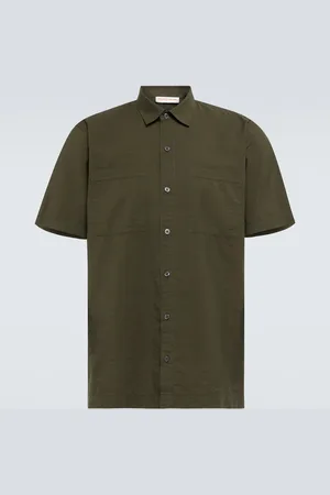 Orlebar Brown Riggs poplin bowling shirt