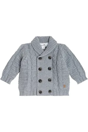 Tartine Et Chocolat Baby cable-knit wool cardigan