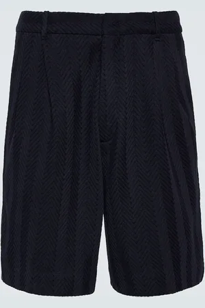 Missoni Herringbone cotton blend shorts