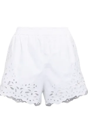 Chloé ChloÃ© Broderie Anglaise cotton shorts