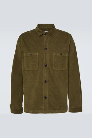 Sunspel Cotton corduroy overshirt