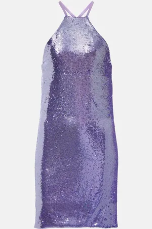 The Attico Audrey sequined minidress