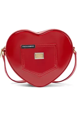 Dolce & Gabbana Heart patent leather crossbody bag