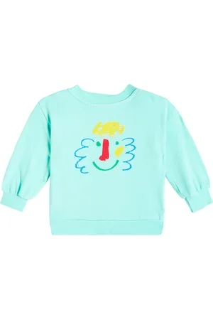 Bobo Choses Baby Happy Mask jersey sweatshirt