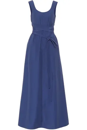 Plan C Cotton-blend midi dress