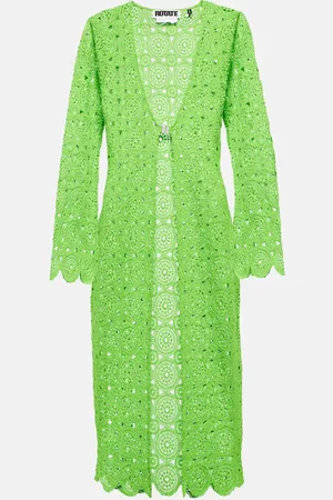 ROTATE Kwamie crochet beach cover-up
