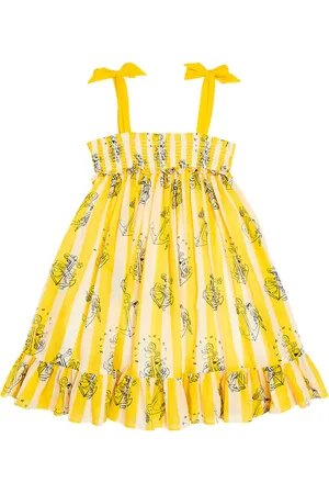 ZIMMERMANN Alight striped cotton dress
