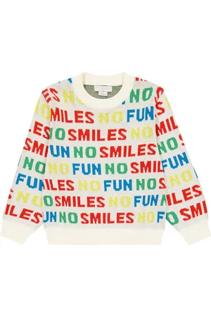 Stella McCartney Jacquard cotton-blend sweater