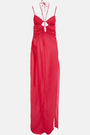 Nensi Dojaka Cutout halterneck maxi dress