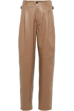 The Mannei Shobak high-rise leather pants