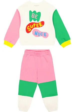 Stella McCartney Cotton sweatshirt and sweatpants set