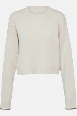 Brunello Cucinelli Wool, cashmere, and silk sweater