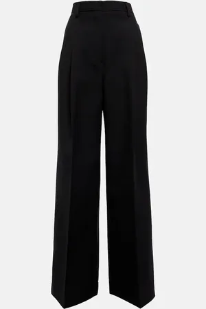 Burberry Madge high-rise wide-leg wool pants