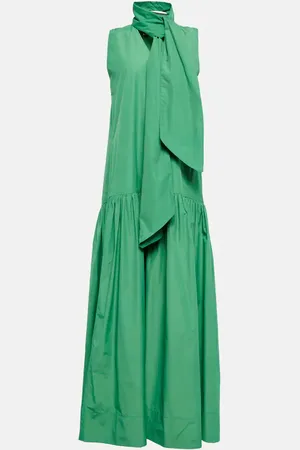 Plan C Cotton-blend maxi dress