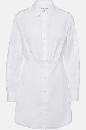 VERONICA BEARD Rae cotton poplin shirt dress