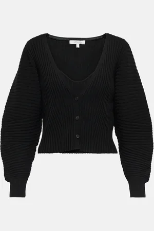 Dorothee Schumacher Colorful Ribs wool-blend twinset