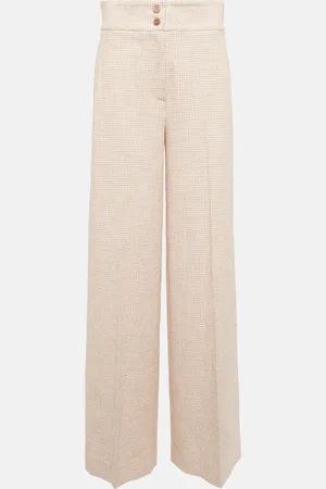Altuzarra Rudy wide-leg cotton-blend pants