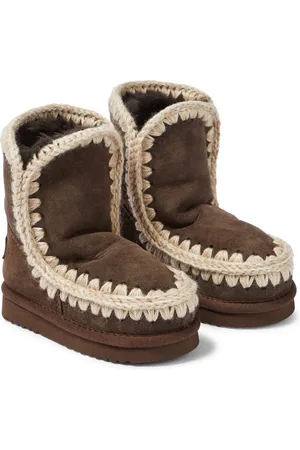 Mou Shearling-lined suede boots
