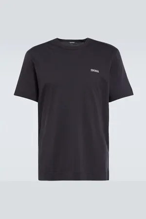 Ermenegildo Zegna Logo cotton T-shirt