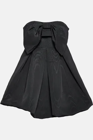 LOVESHACKFANCY Kerrigan moirÃ© taffeta minidress