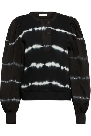 ULLA JOHNSON Kyra tie-dye cotton-blend top