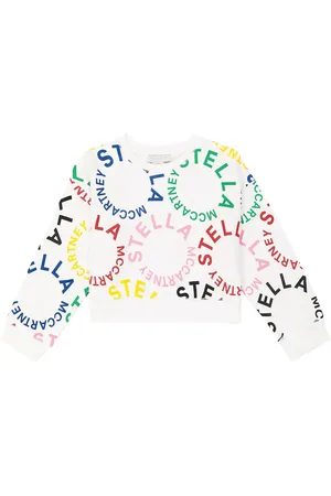 Stella McCartney Logo cotton jersey sweatshirt