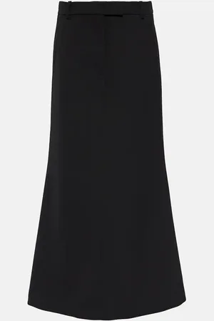 Acne Studios Wool-blend maxi skirt
