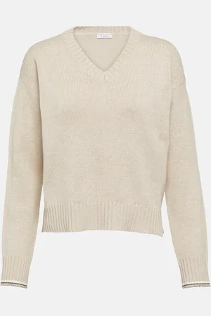 Brunello Cucinelli Wool, cashmere, and silk sweater