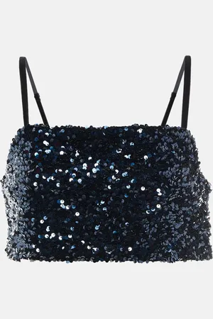 Dorothee Schumacher Sequined crop top