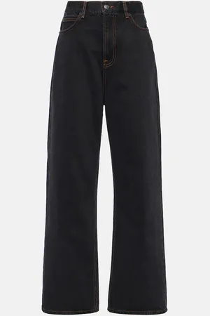 WARDROBE.NYC High-rise straight jeans