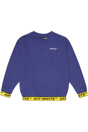 OFF-WHITE Logo cotton jersey sweatshirt