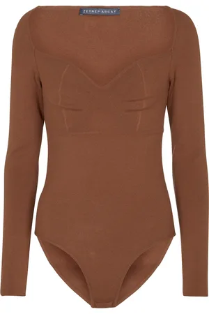 Zeynep Arcay Zeynep ArÃ§ay Stretch-knit bodysuit