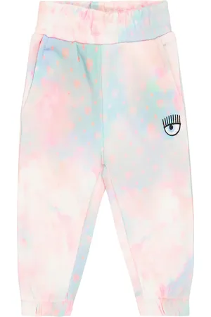 MONNALISA X Chiara Ferragni baby embroidered jersey sweatpants