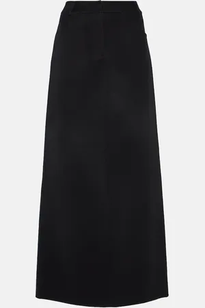 The Frankie Shop Malvo wool-blend maxi skirt