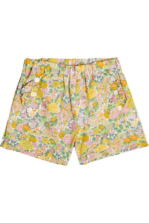 Tartine Et Chocolat Baby floral cotton shorts