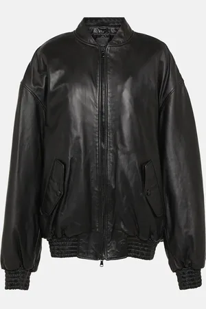 WARDROBE.NYC Leather bomber jacket