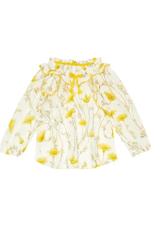 ZIMMERMANN Jeannie floral cotton blouse