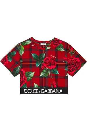 Dolce & Gabbana Printed cotton-blend T-shirt