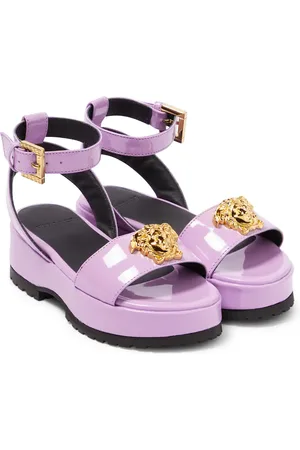 VERSACE La Medusa platform sandals