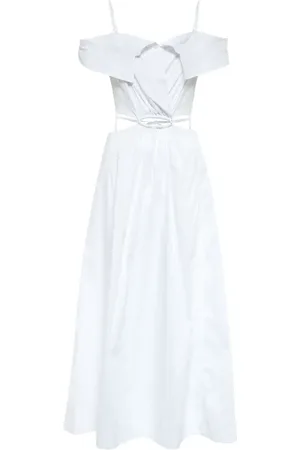 Simkhai Ansley cotton-blend maxi dress