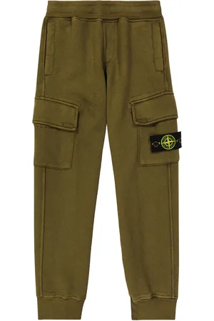 Stone Island Cotton canvas cargo pants