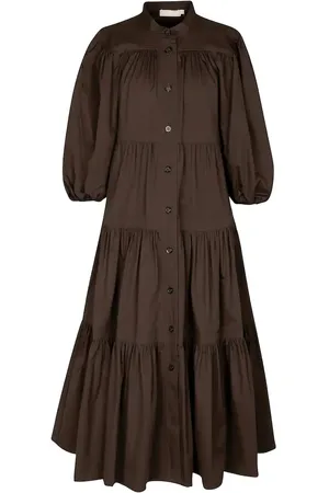 Tory Burch Cotton poplin midi dress