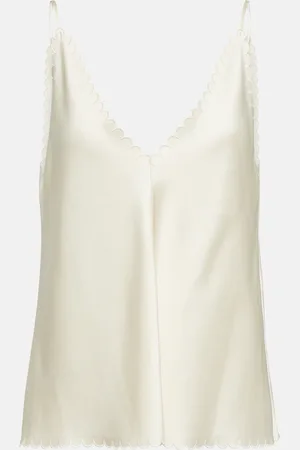 Jil Sander Scalloped camisole