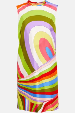 Puccini Iride silk minidress