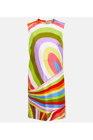 Puccini Iride silk minidress